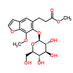 6-(BETA-D-吡喃葡萄糖基氧基)-7-甲氧基-5-苯并呋喃丙酸甲酯